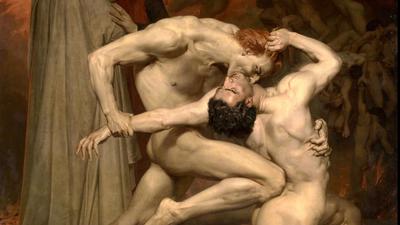 Visceral Brutality and Human Desperation in Dante and Virgil in Hell