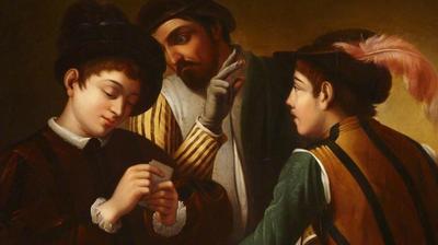 The Silent Theater of Deception in Caravaggio’s Masterpiece The Cardsharps