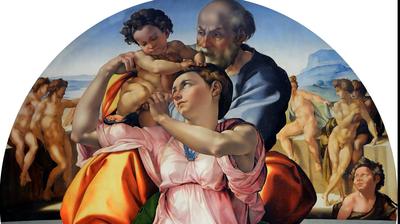The Monumental Harmony and Sculptural Brilliance of Michelangelo's Doni Tondo
