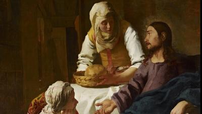 Divine Light and Domestic Devotion in Christ in the House of Martha and Mary