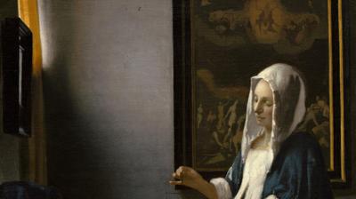 Quiet Equilibrium and Spiritual Weight in Vermeer’s Woman Holding a Balance
