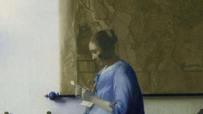 The Quiet Intensity of Vermeer’s Woman in Blue Reading a Letter