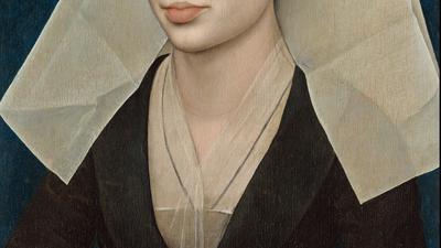 Silent Grace and Spiritual Elegance in Portrait of a Lady
